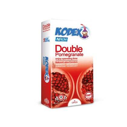 کاندوم دبل انار کدکس مدل Double Pomegranate بسته 12عددی