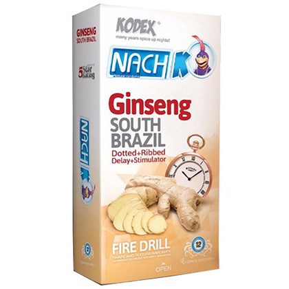 کاندوم تاخیری کدکس مدل Ginseng بسته 12 عددی